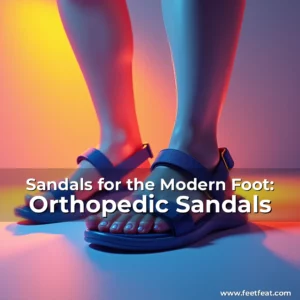 Artistic representation for Sandals for the Modern Foot: Orthopedic Sandals
