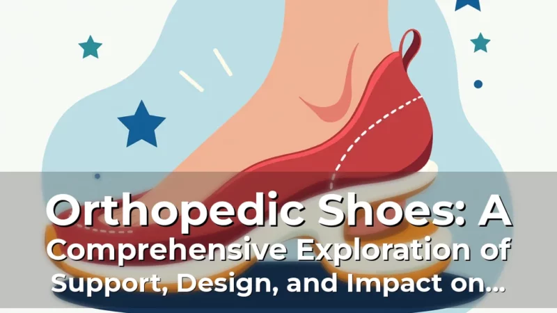 Artistic representation for Orthopedic Shoes: A Comprehensive Exploration of Support, Design, and Impact on Foot Health