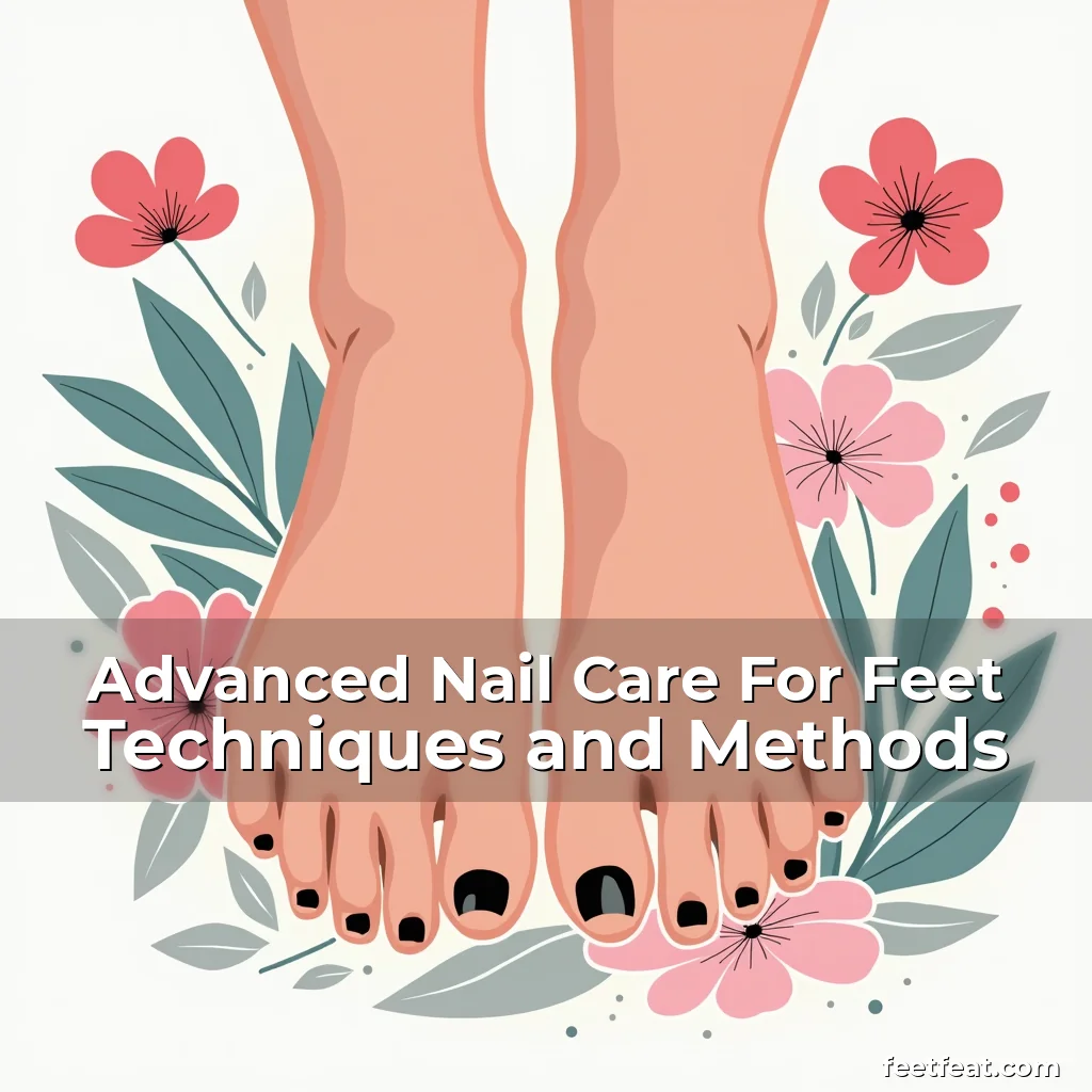 Artistic representation for Advanced Nail Care For Feet Techniques and Methods