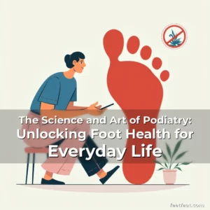 Artistic representation for The Science and Art of Podiatry: Unlocking Foot Health for Everyday Life
