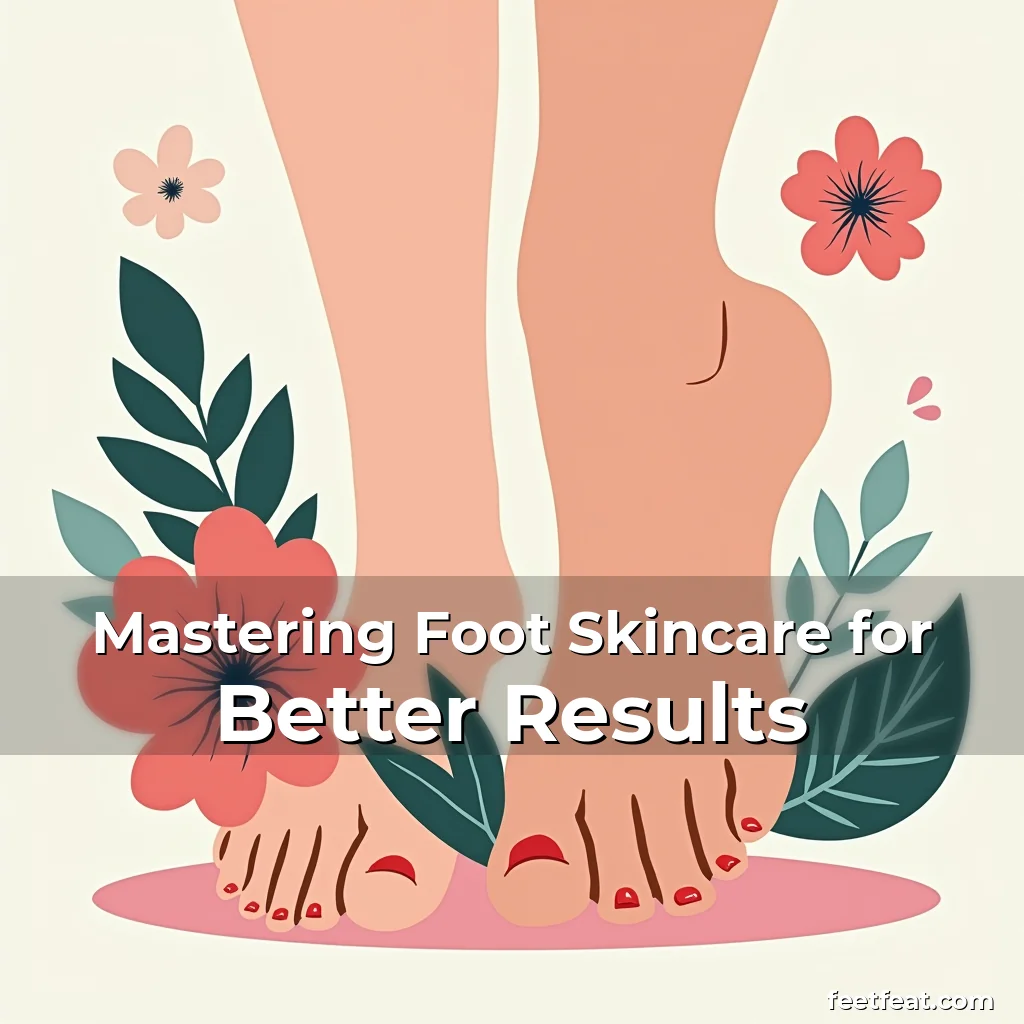 Artistic representation for Mastering Foot Skincare for Better Results
