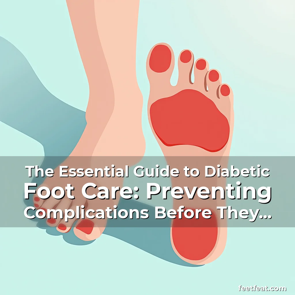 Artistic representation for The Essential Guide to Diabetic Foot Care: Preventing Complications Before They Begin
