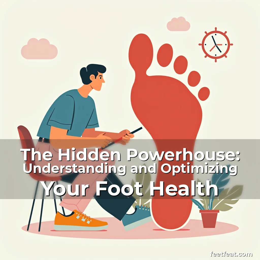 Artistic representation for The Hidden Powerhouse: Understanding and Optimizing Your Foot Health