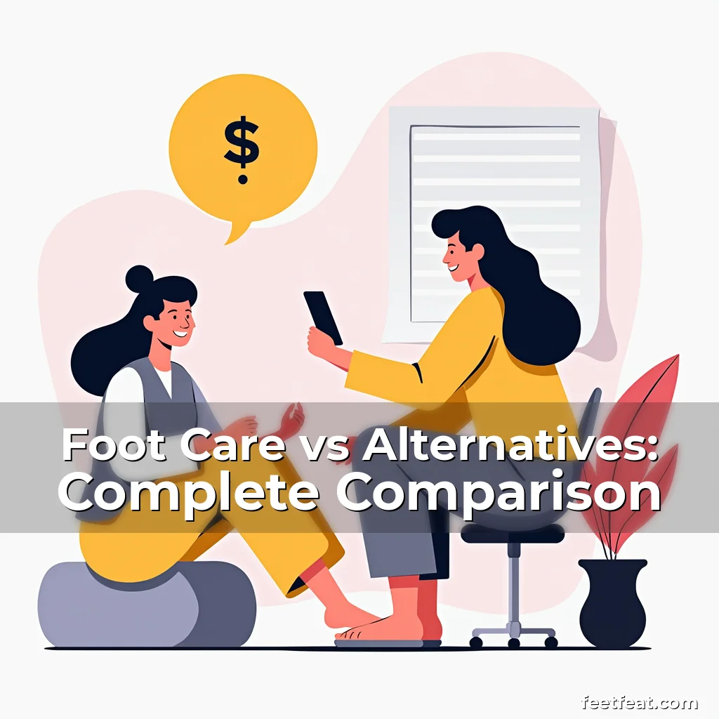 Artistic representation for Foot Care vs Alternatives: Complete Comparison