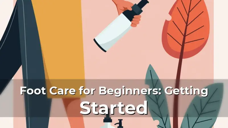 Artistic representation for Foot Care for Beginners: Getting Started